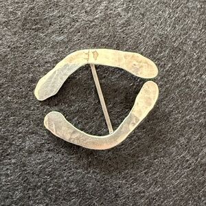 STERLING SILVER BELT BUCKLE